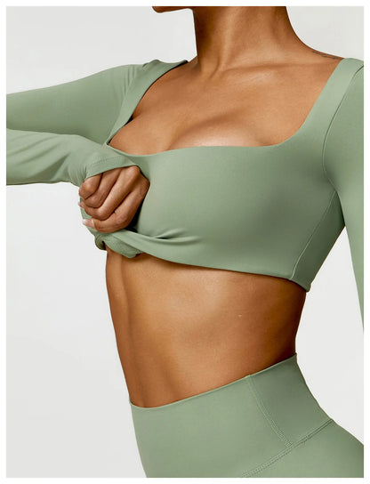 Long Sleeve Shorts Set